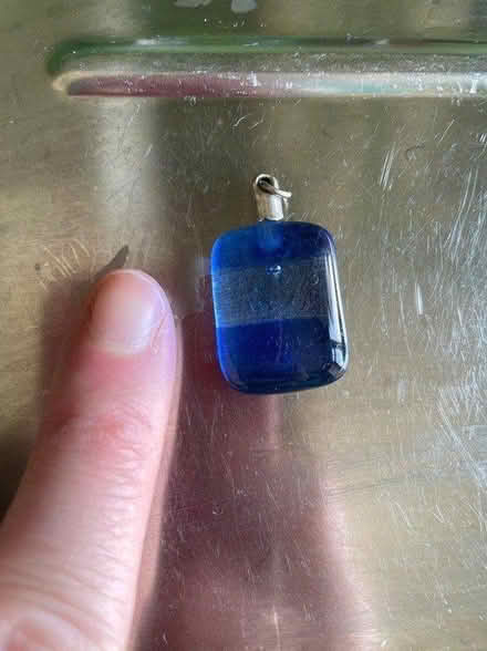Photo of free Small glass pendant (ashford) #1
