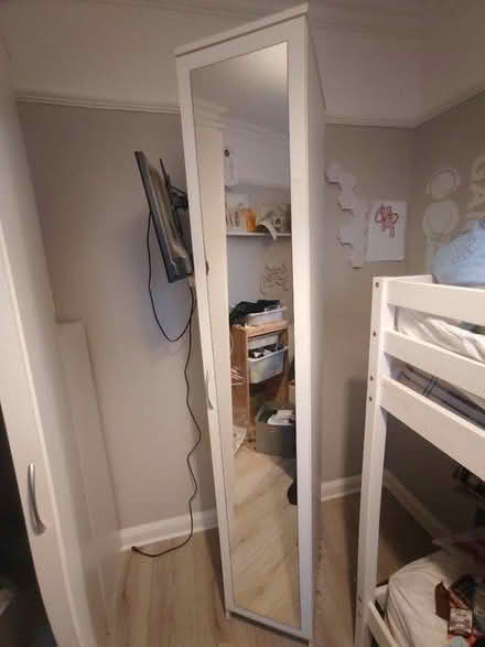 Photo of free 2 x tall/thin wardrobes (Warminster BA12) #2