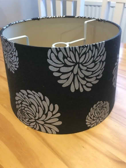 Photo of free Black/silver light shade (LS27, Churwell) #1