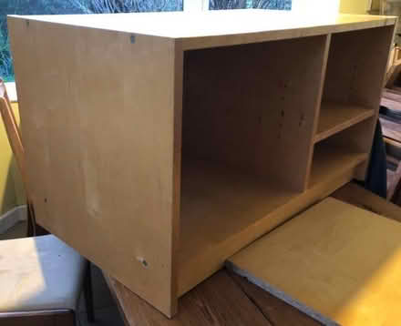 Photo of free TV bench, IKEA, scratched (Barnard's Green WR14) #2