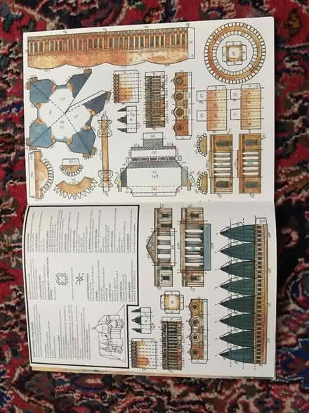 Photo of free Collectable Model making cut out of card book (Fairfield Park) #2