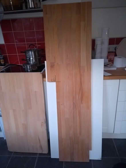 Photo of free Wood block Beech worktop pieces (West Malvern WR14) #1