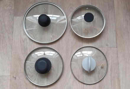 Photo of free 4 Saucepan lids (Penrith CA11) #1