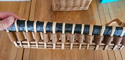 Photo of free Shallow wicker basket (Buggs Bottom RG4) #2