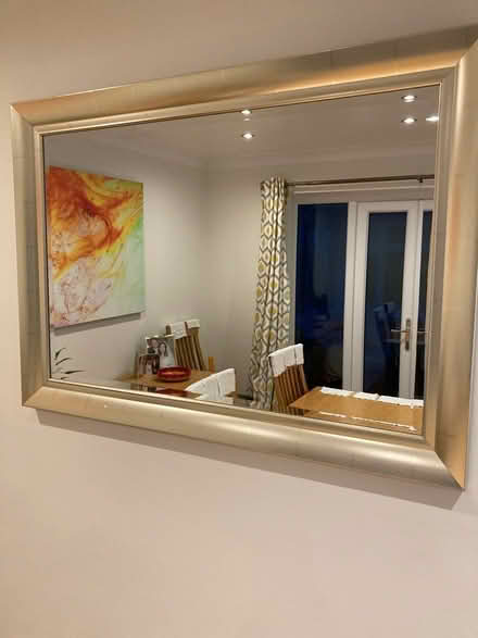 Photo of free Gold framed mirror (Solihull, B90 4) #1