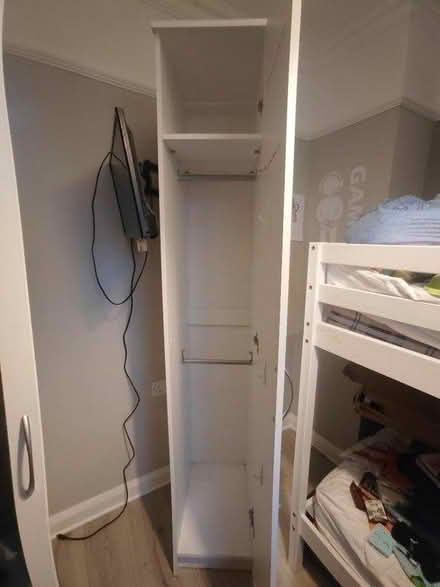Photo of free 2 x tall/thin wardrobes (Warminster BA12) #3