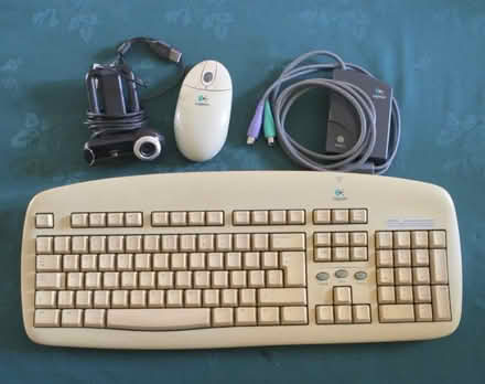 Photo of free Logitech keyboard, webcam & mouse (Beckenham BR3) #1