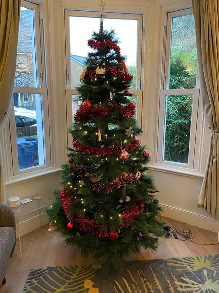 Photo of free 7ft fake Christmas tree (Hanwell W7) #2