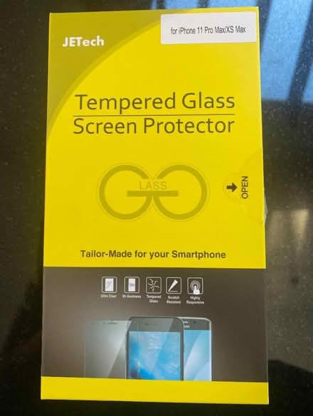 Photo of free Tempered Glass Screen Protector for iPhone 11Pro Max/XS Max (AB21) #1