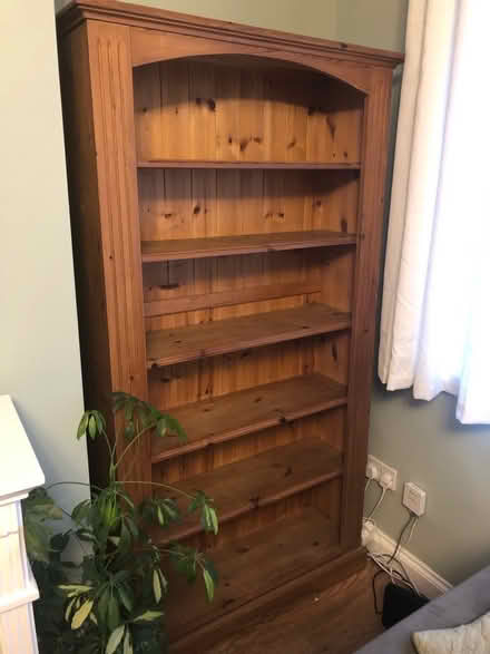 Photo of free Pine shelving unit (LS27, Churwell) #1