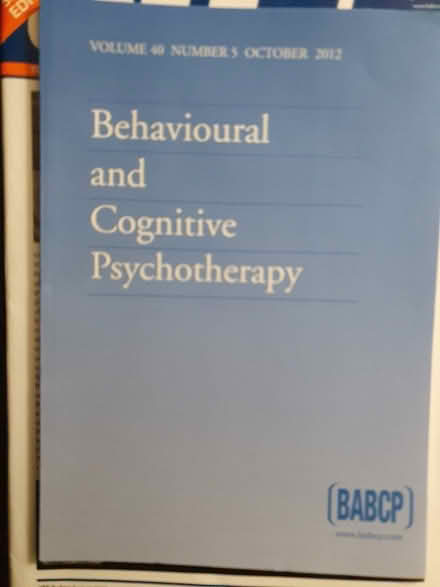 Photo of free Assorted Counselling/Psychotherapy publications (Eccleston PR7) #3
