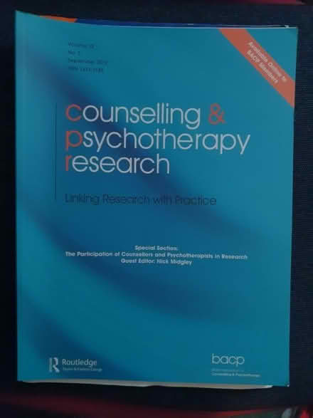 Photo of free Assorted Counselling/Psychotherapy publications (Eccleston PR7) #2