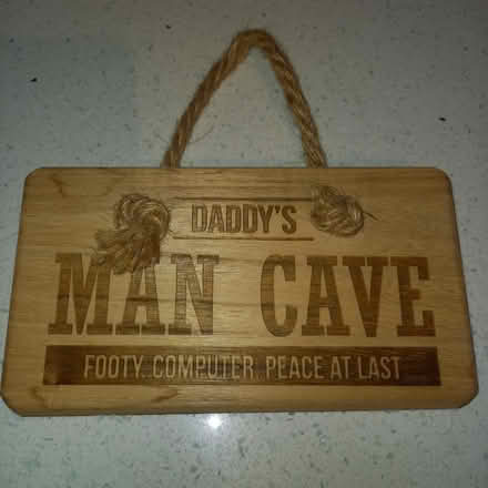 Photo of free Man cave sign (Dorking) #2