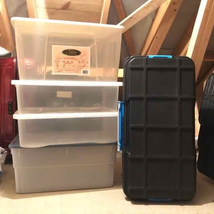 Photo of free Selection of storage boxes (Liphook GU30) #2