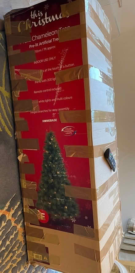Photo of free 7ft fake Christmas tree (Hanwell W7) #1