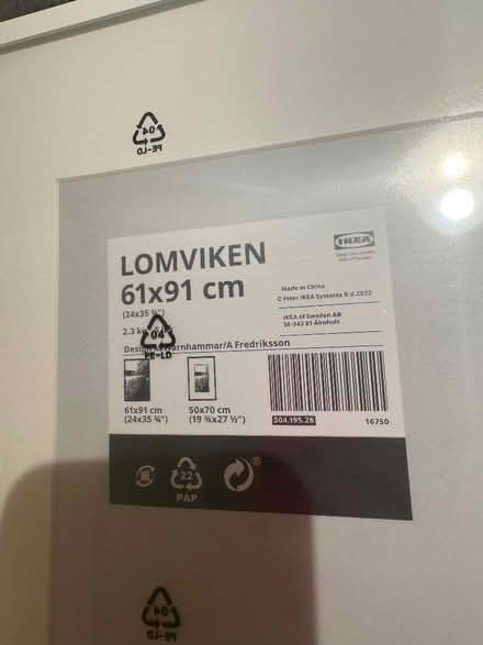 Photo of free Frame for posters and pictures (Cutteslowe OX2) #4
