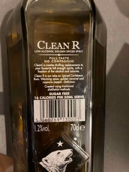 Photo of free Low alcohol drink. Rum style (Hillbourne BH18) #2