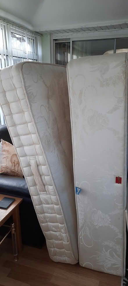 Photo of free King size bed (mattress & divan) (New Milton) #1