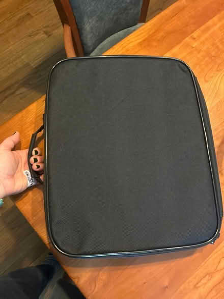Photo of free Black zippered rectangular bag (20009 Adams Morgan) #1