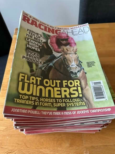 Photo of free Issues of Racing Ahead magazine (Bromley BR2) #1