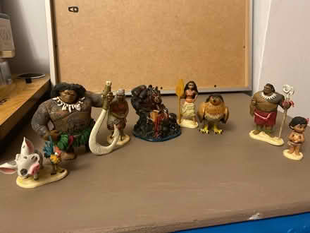 Photo of free Moana Figurines. Complete set (Thornton Heath CR7) #1