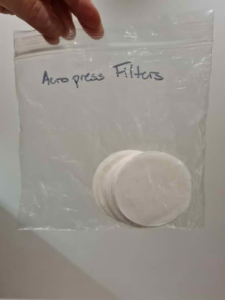 Photo of free 50/60 Aeropress filters (London fields, E8) #1
