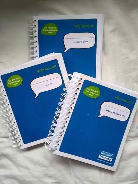 Photo of free pitman excel/sage training workbooks (Norbiton KT3) #1