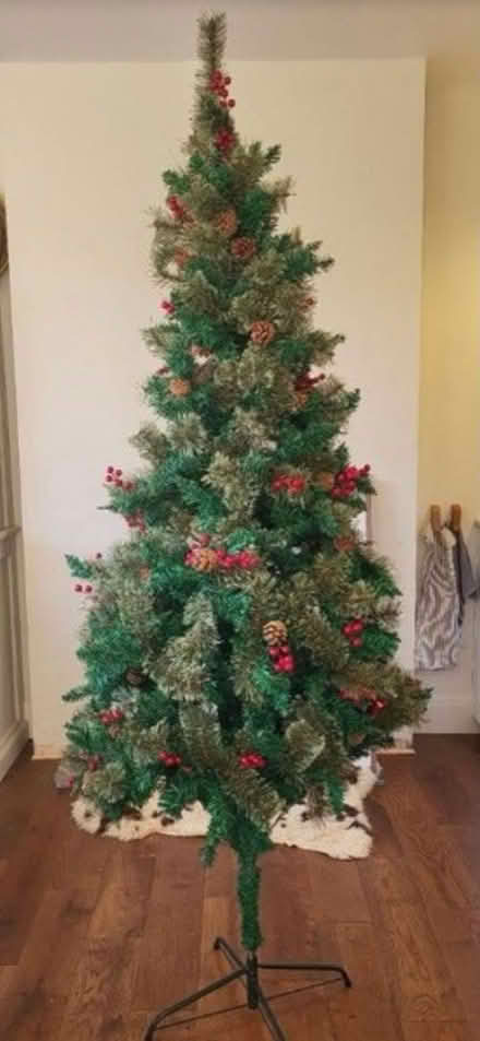 Photo of free Christmas tree with berries (Manor castle, S2) #1
