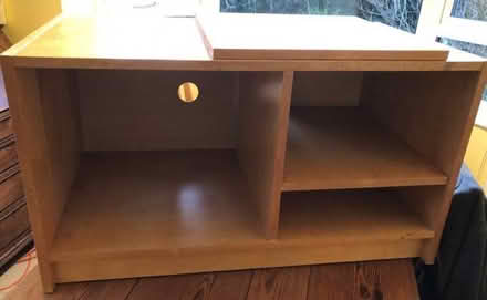 Photo of free TV bench, IKEA, scratched (Barnard's Green WR14) #3