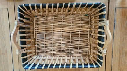 Photo of free Shallow wicker basket (Buggs Bottom RG4) #1