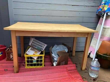 Photo of free Wooden table (San Anselmo) #2