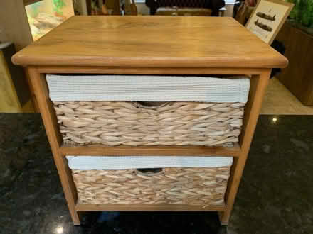 Photo of free 2 drawer storage unit (Braunston-in-Rutland CP LE15) #3