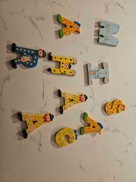 Photo of free wooden letters for children (South Norwood SE25) #1