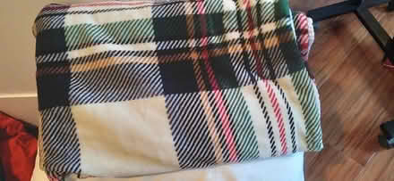 Photo of free Two pillows & throw blanket (Uptown, Chicago) #2