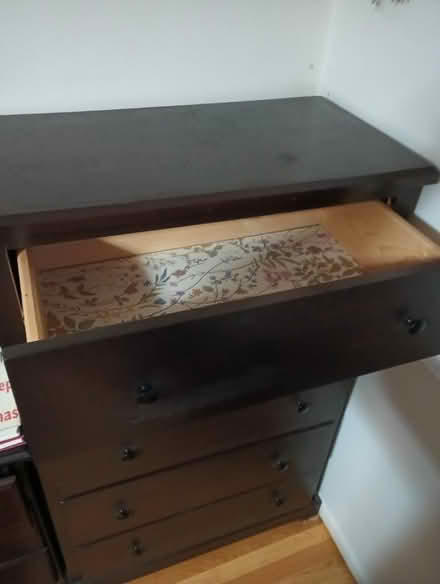 Photo of free Dark wood dresser (91605) #1