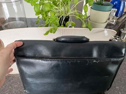 Photo of free Bugatti leather briefcase (Baseline & Merivale) #3