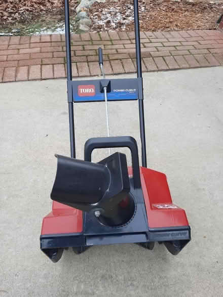 Photo of free Toro power curve snow thrower (Novi) #3