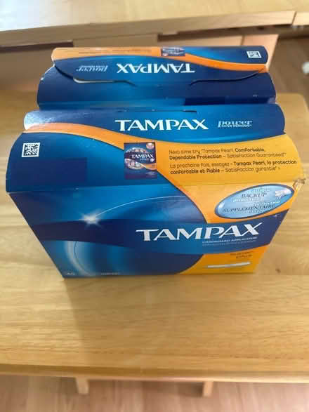 Photo of free Tampons (20009 Adams Morgan) #1