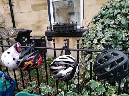 Photo of free 4 cycle helmets (Newbridge BA1) #1