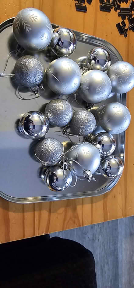 Photo of free Silver baubles (Benfleet, SS7) #1