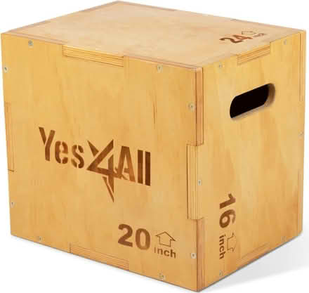 Photo of free Yes4All Wooden Plyometric Gym Box (1533 Templeton Pl) #1