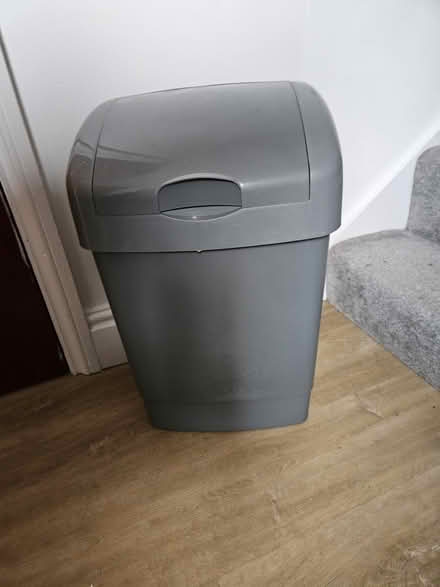 Photo of free Plastic grey bin with lid (West bridgford) #1