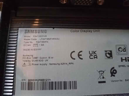 Photo of free 23" flat computer monitor (Eston TS6) #4