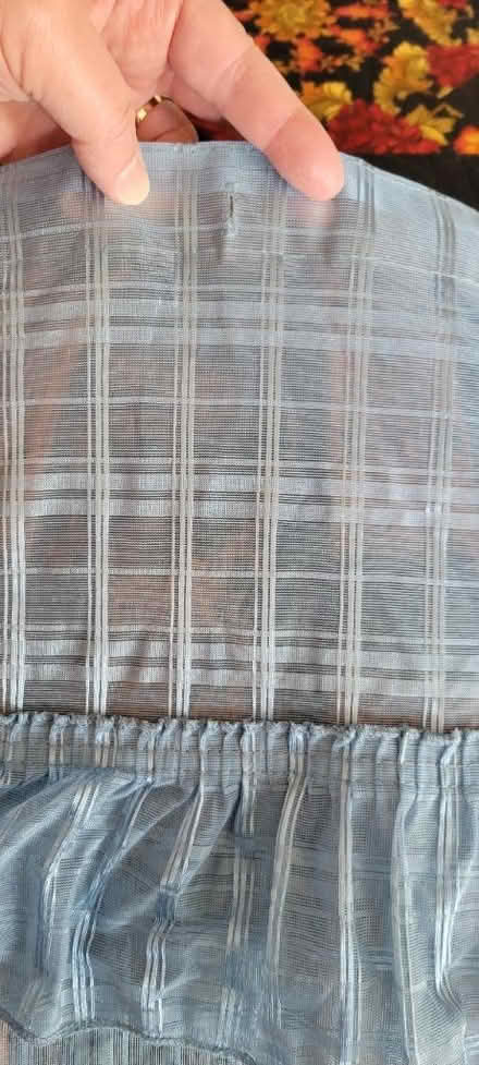 Photo of free Blue sheer curtain (El Sobrante) #2