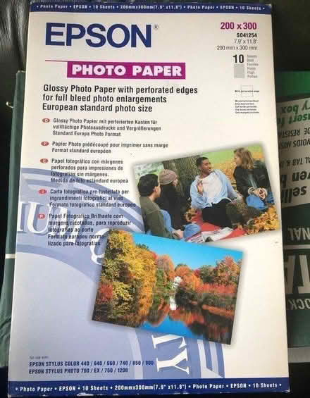 Photo of free Epson photo paper (Cuckfield) #3