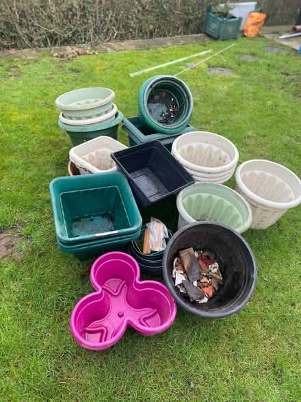 Photo of free Garden containers recycling. With downsizing process. (Ripon HG4) #1