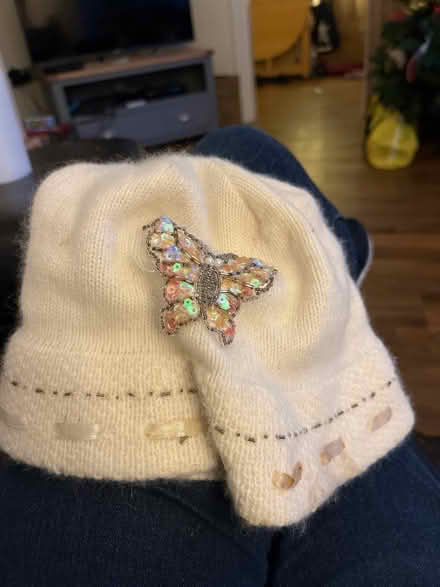 Photo of free Monsoon butterfly hat -one size (Emscote Mill CV34) #1