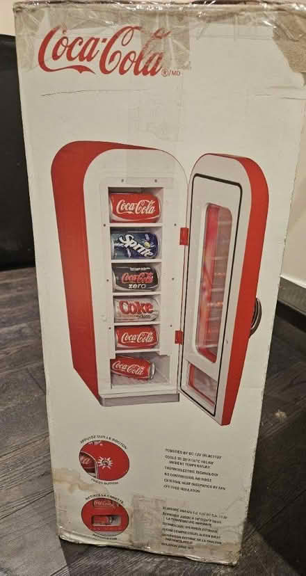 Photo of free Coke vending fridge (Mississauga, Clarkson) #1