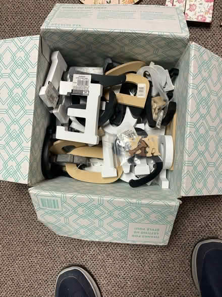 Photo of free Wood, plastic and metal letters (Whitehouse Station) #1
