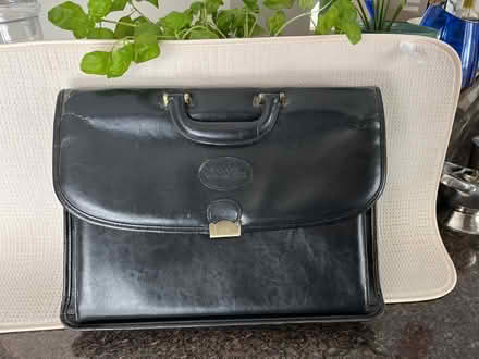 Photo of free Bugatti leather briefcase (Baseline & Merivale) #1